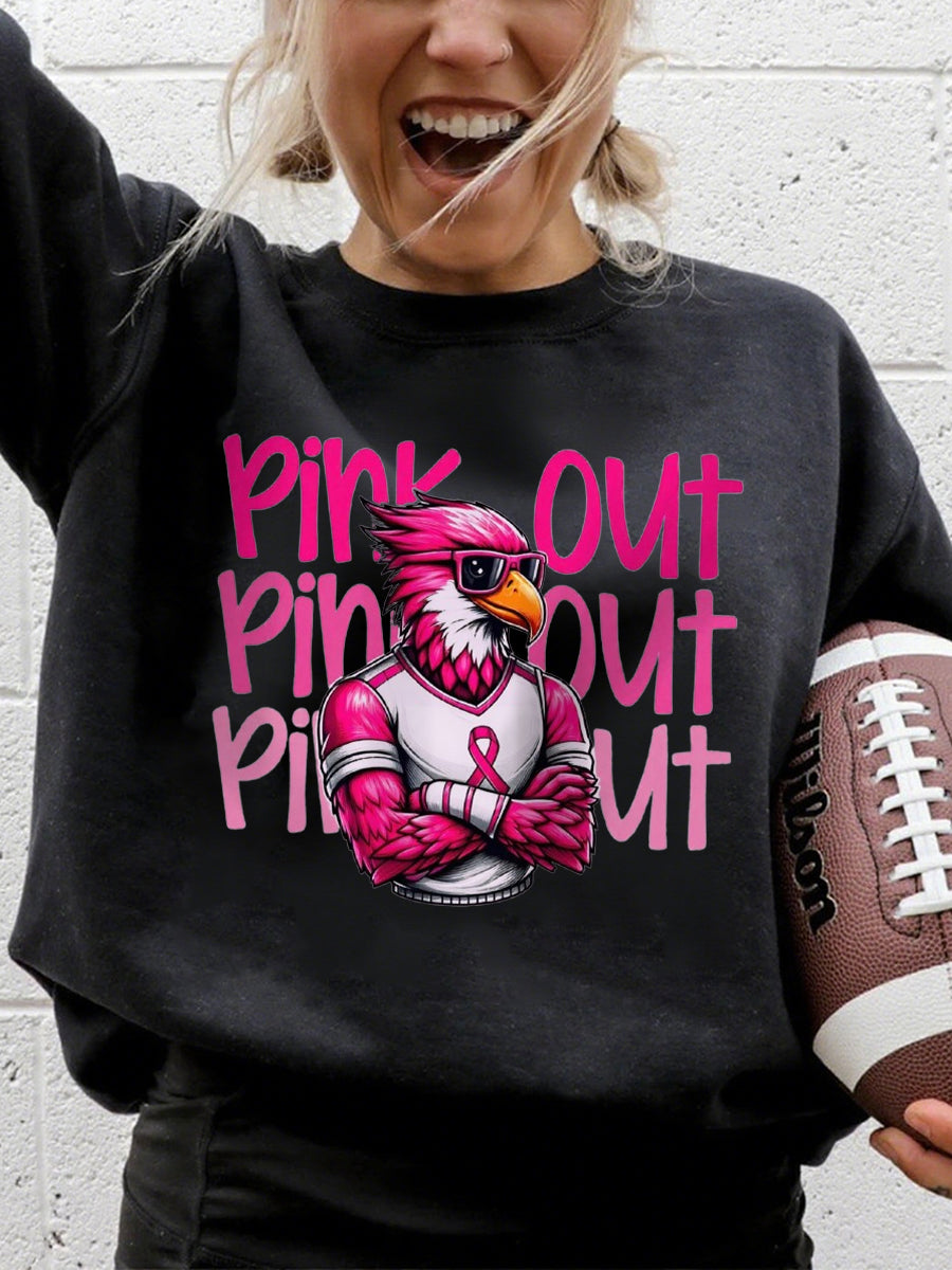 Women's Breast Cancer Awareness Month Football Fans Sweatshirt