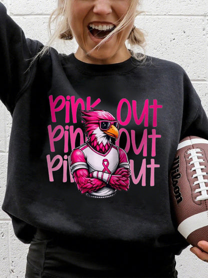 Women's Breast Cancer Awareness Month Football Fans Sweatshirt