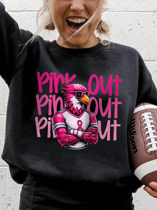 Women's Breast Cancer Awareness Month Football Fans Sweatshirt