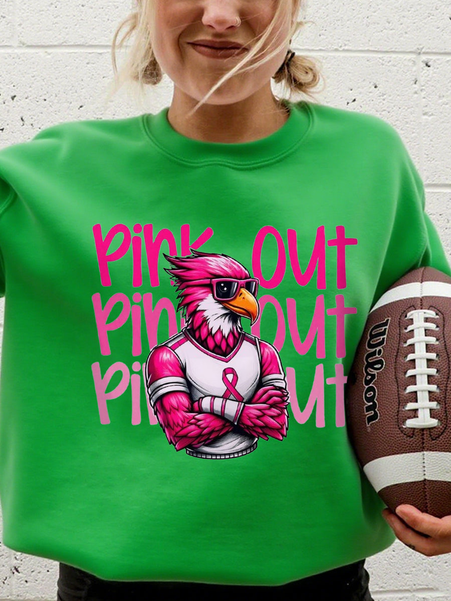 Women's Breast Cancer Awareness Month Football Fans Sweatshirt