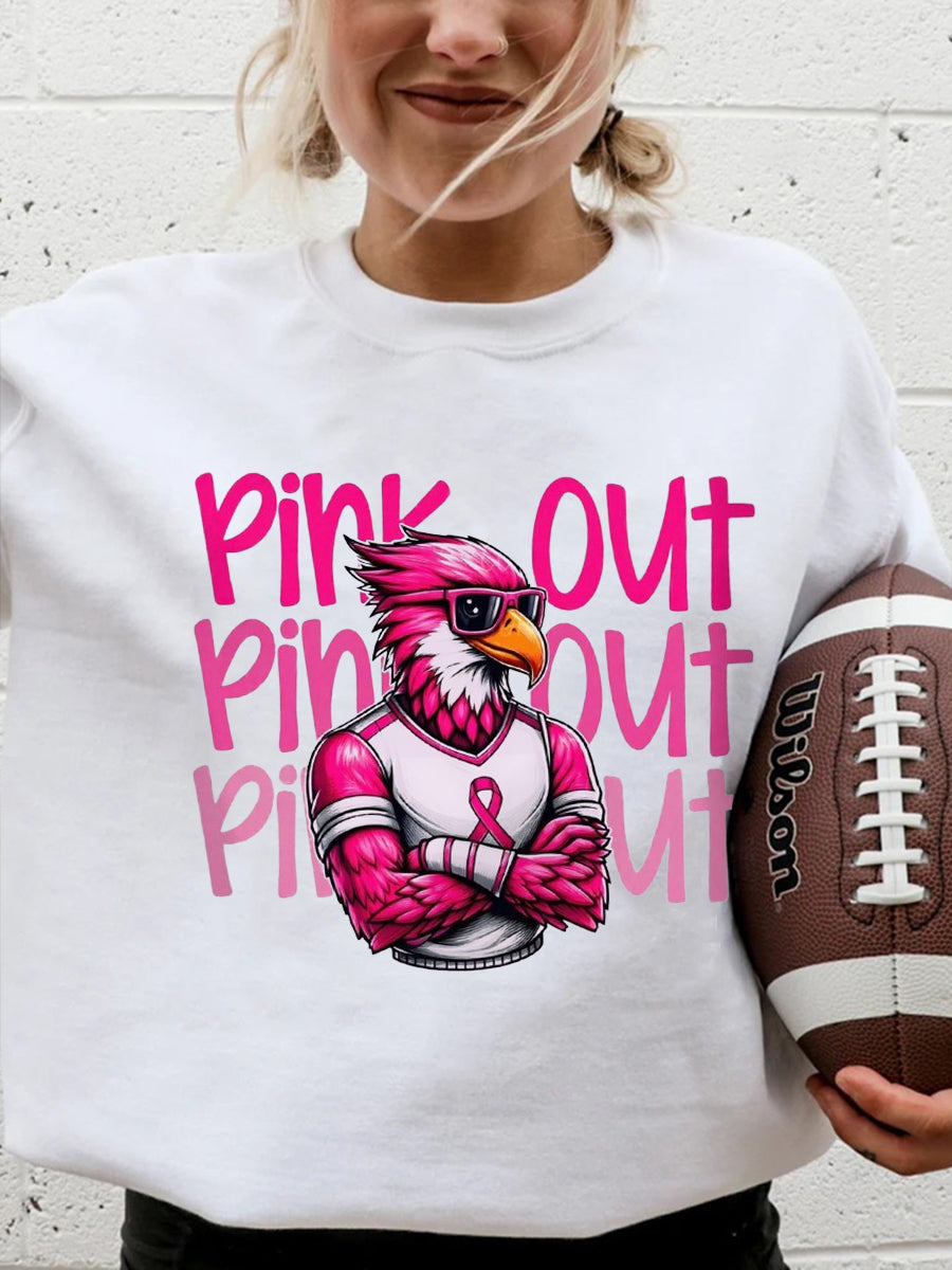 Women's Breast Cancer Awareness Month Football Fans Sweatshirt