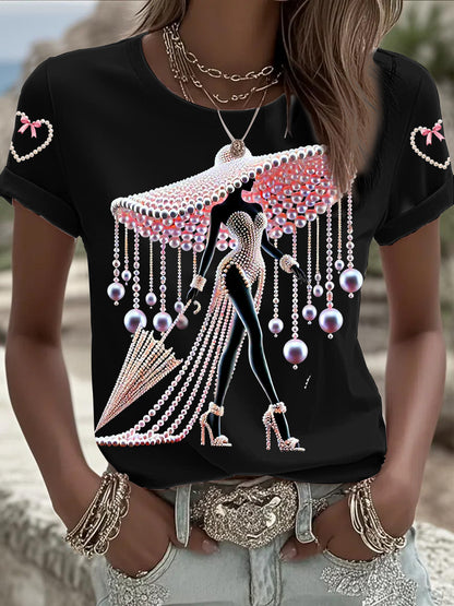 Women's Breast Cancer Awareness Short-sleeved T-shirt