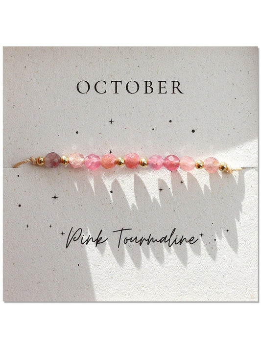 Women's Breast Cancer Pink Adjustable Bracelet