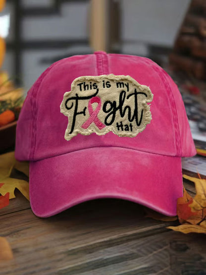 This Is My Fight Hat Casual Unisex Hat