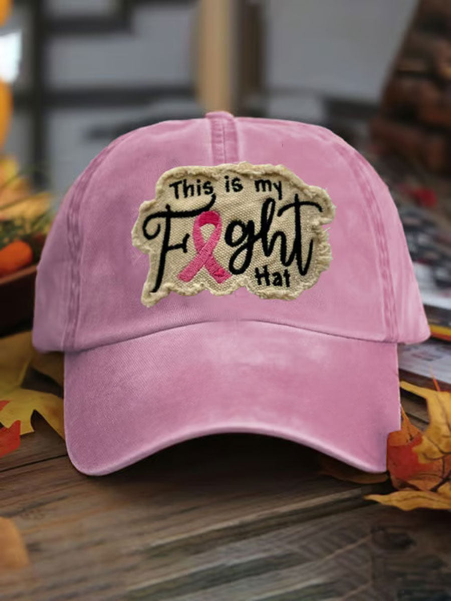 This Is My Fight Hat Casual Unisex Hat