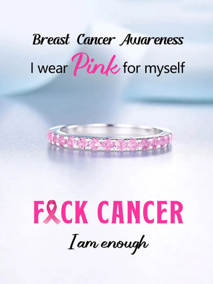 Women's breast cancer ring