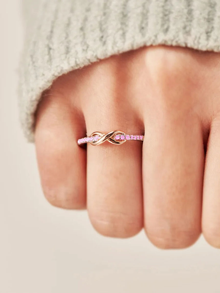 Women's breast cancer ring
