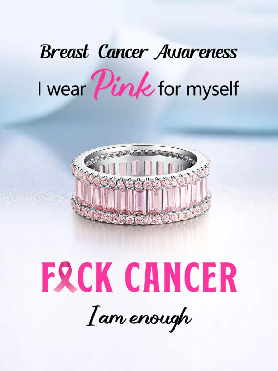 Women's breast cancer ring