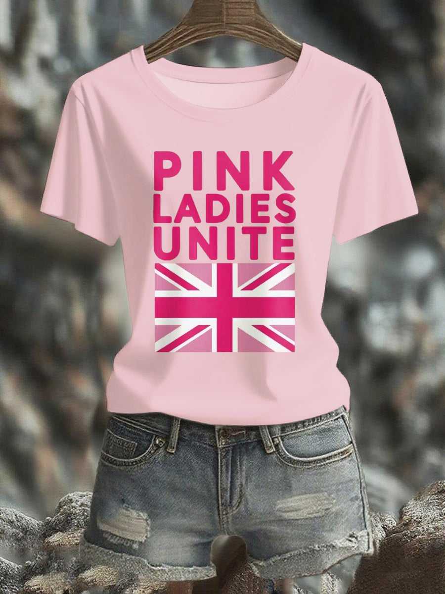 Women's Pink Ladys Unite short-sleeved T-shirt