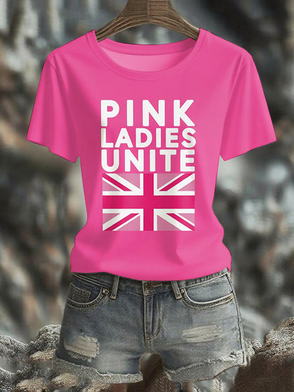 Women's Pink Ladys Unite short-sleeved T-shirt
