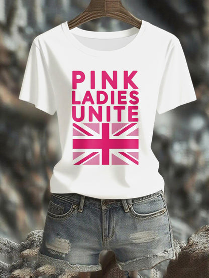 Women's Pink Ladys Unite short-sleeved T-shirt