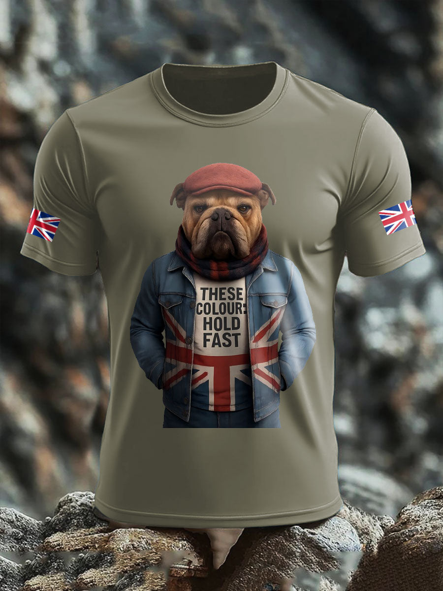 Men's UK Flag Printed T-shirt