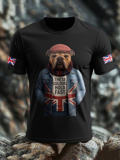 Men's UK Flag Printed T-shirt