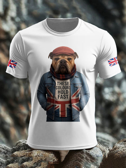 Men's UK Flag Printed T-shirt