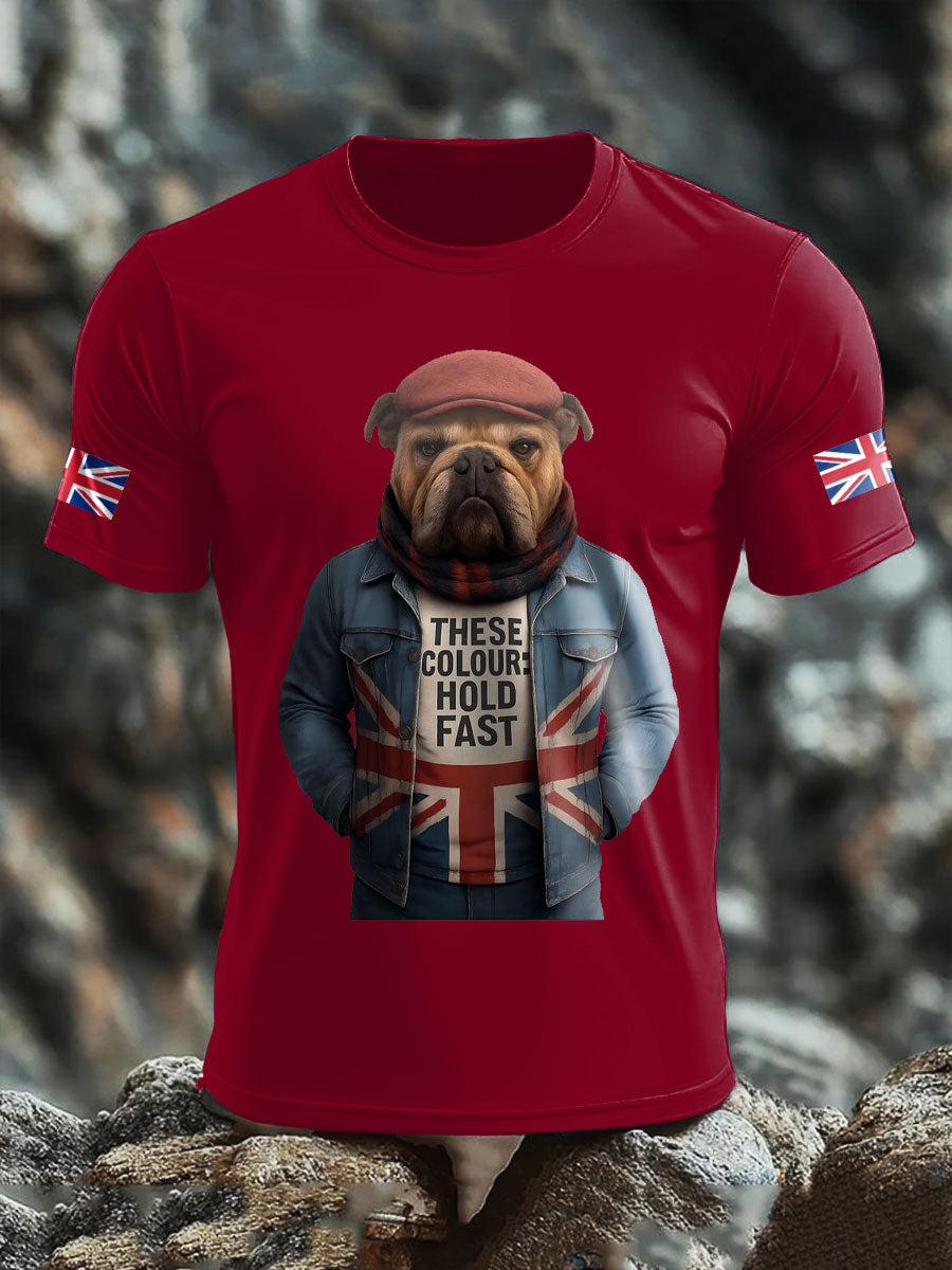 Men's UK Flag Printed T-shirt