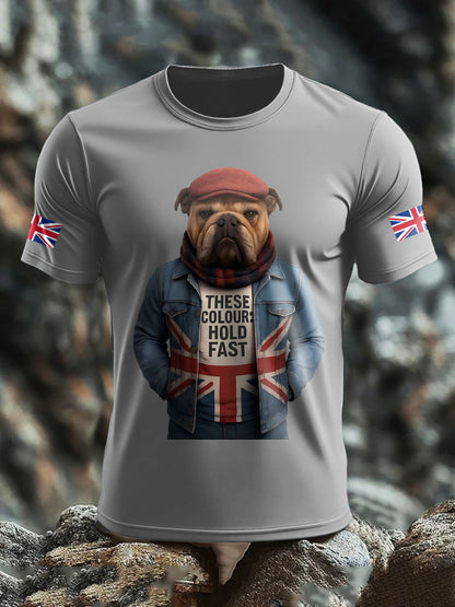 Men's UK Flag Printed T-shirt