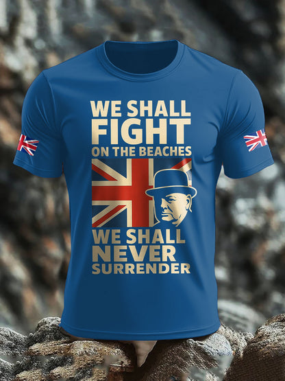 Men's UK Flag Printed T-shirt