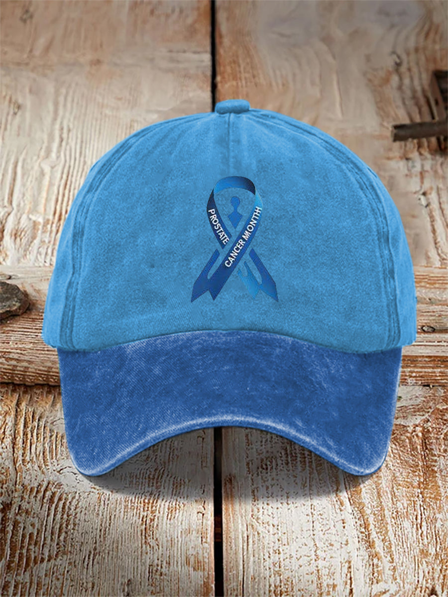 Prostate Cancer Awareness Print Casual Unisex Hat