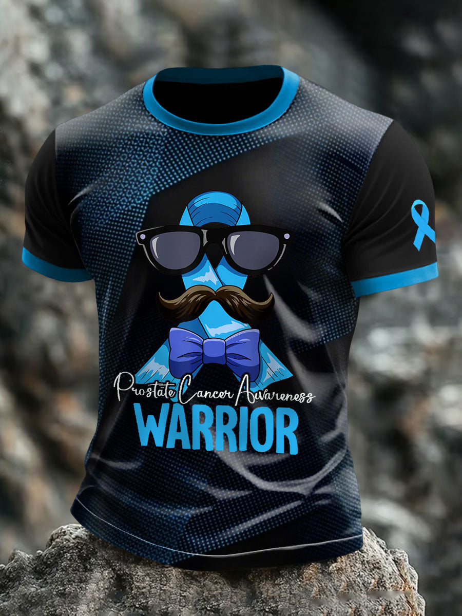 Men's Prostate Cancer Awareness Warrior T-shirts