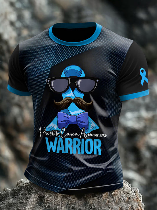 Men's Prostate Cancer Awareness Warrior T-shirts