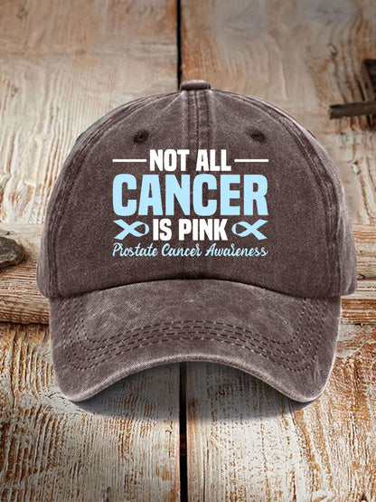 Prostate Cancer Awareness Print Casual Unisex Hat