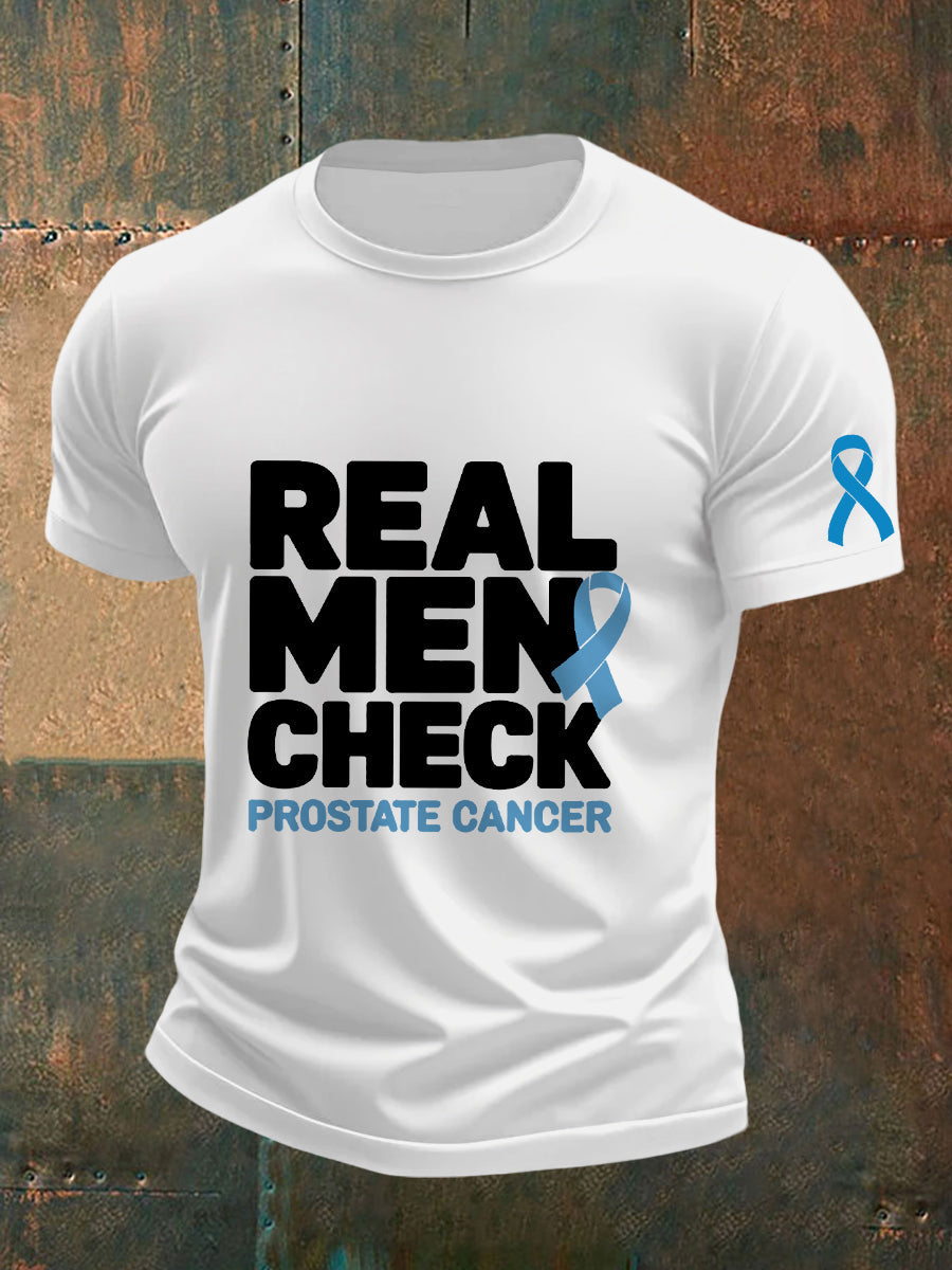 Men's Prostate Cancer Awareness T-Shirt