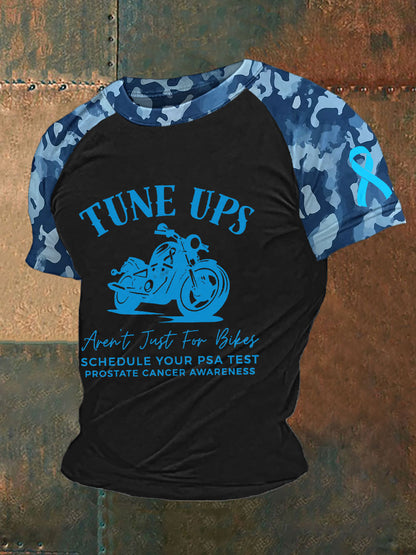 Men's Prostate Cancer Awareness Print T-Shirt