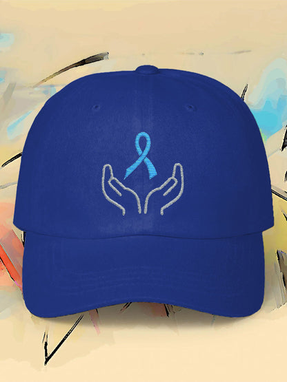 Prostate cancer blue ribbon neutral hats