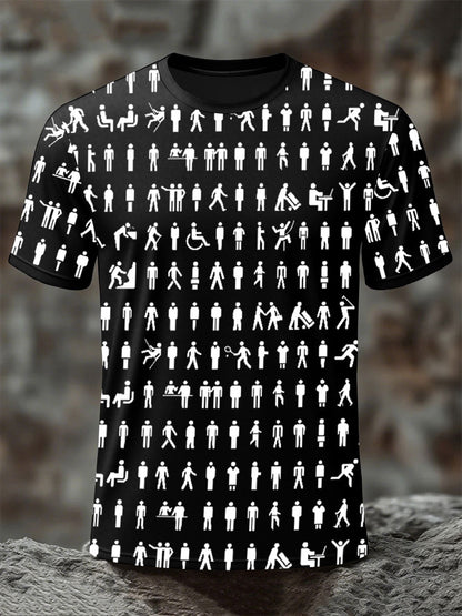 men's prostate cancer male body figure t-shirts