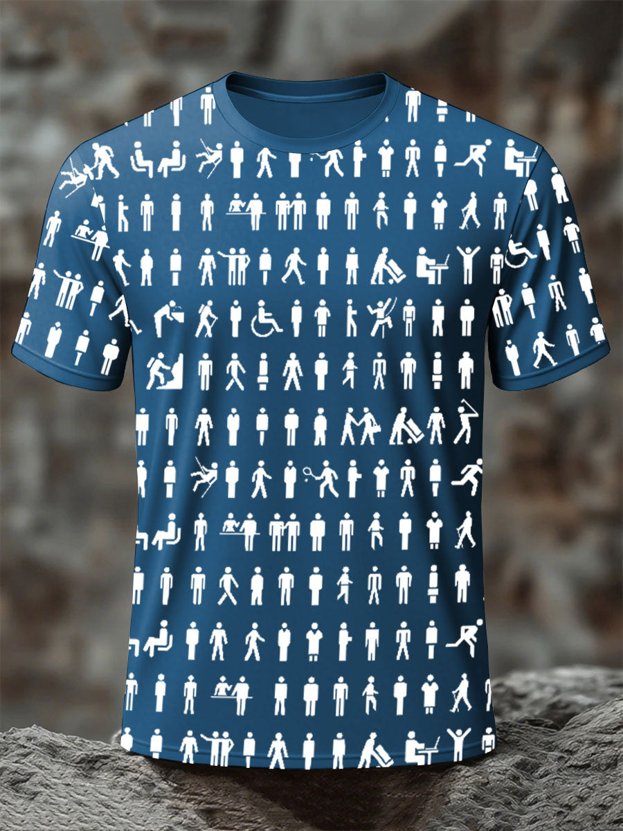 men's prostate cancer male body figure t-shirts