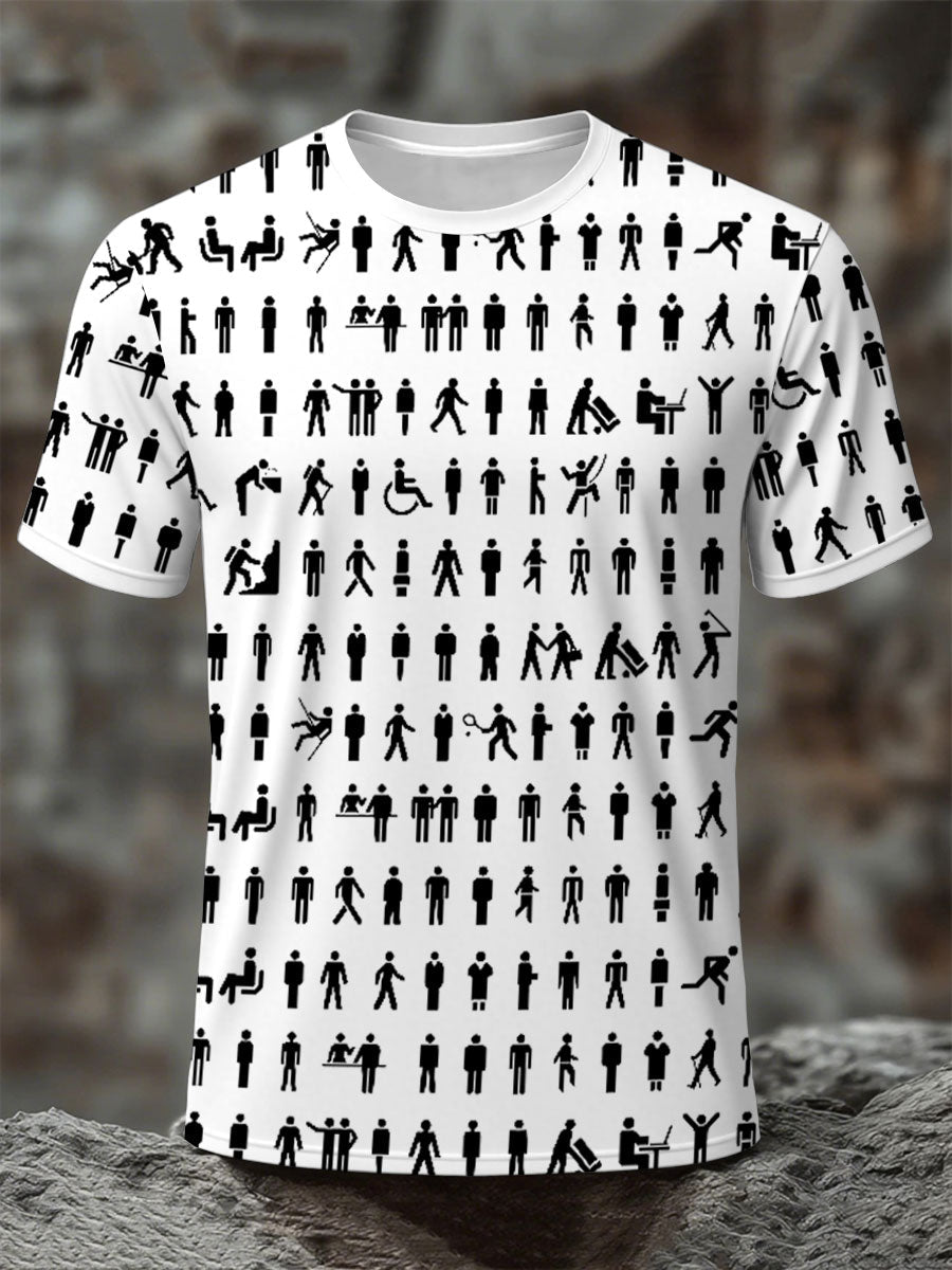 men's prostate cancer male body figure t-shirts