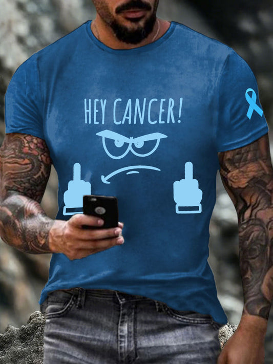 Men's hey cancer t-shirts