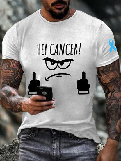 Men's hey cancer t-shirts