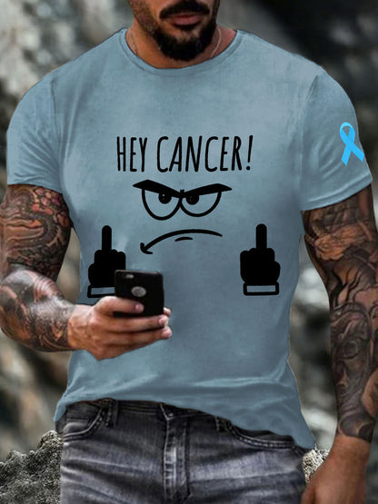 Men's hey cancer t-shirts