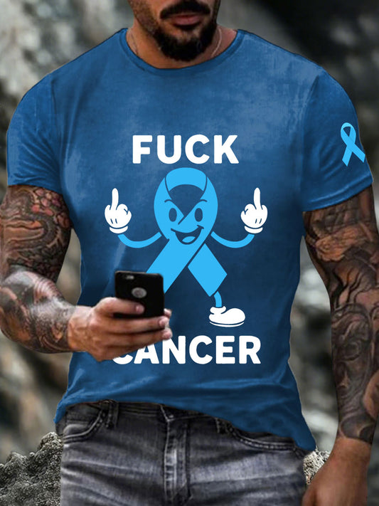 Men's fuck cancer t-shirts