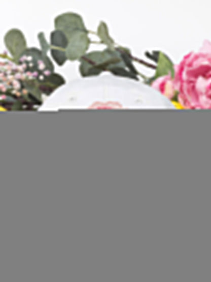 Pink rose breast cancer neutral hats