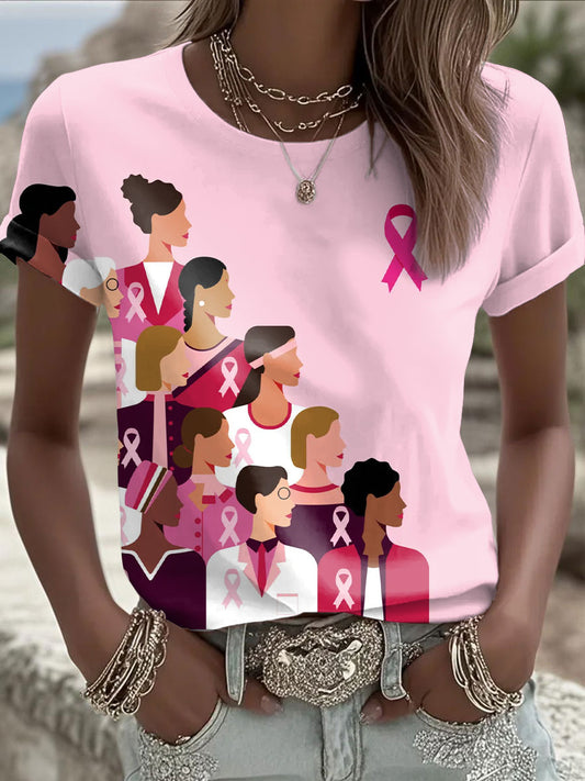 Women's Breast Cancer Awareness T-Shirts