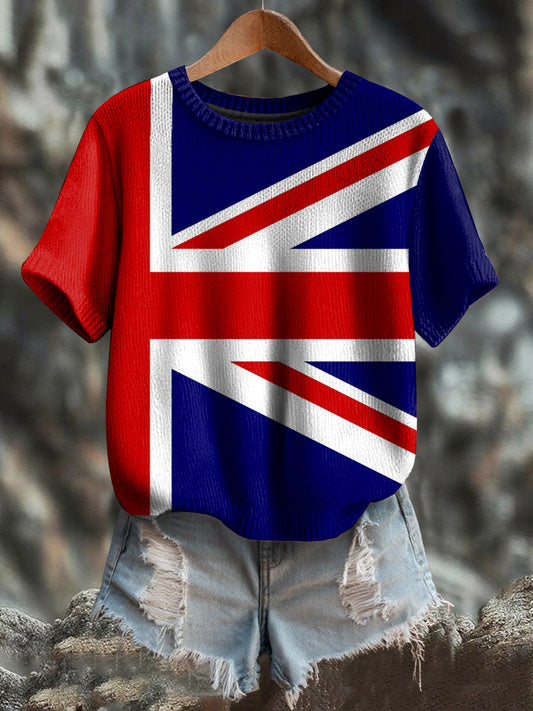 Women's British Flag Short-sleeved T-shirt