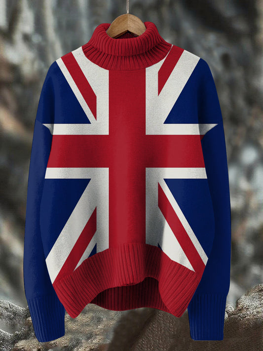 Women's Union Jack Turtleneck