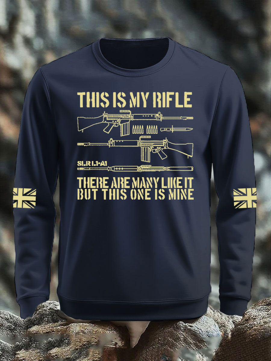 Men's British Veteran Printed sweater