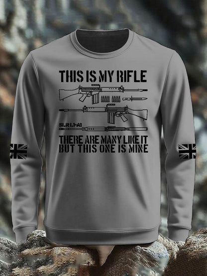 Men's British Veteran Printed sweater