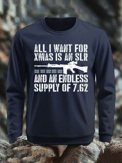 Men's British Veteran Printed sweater