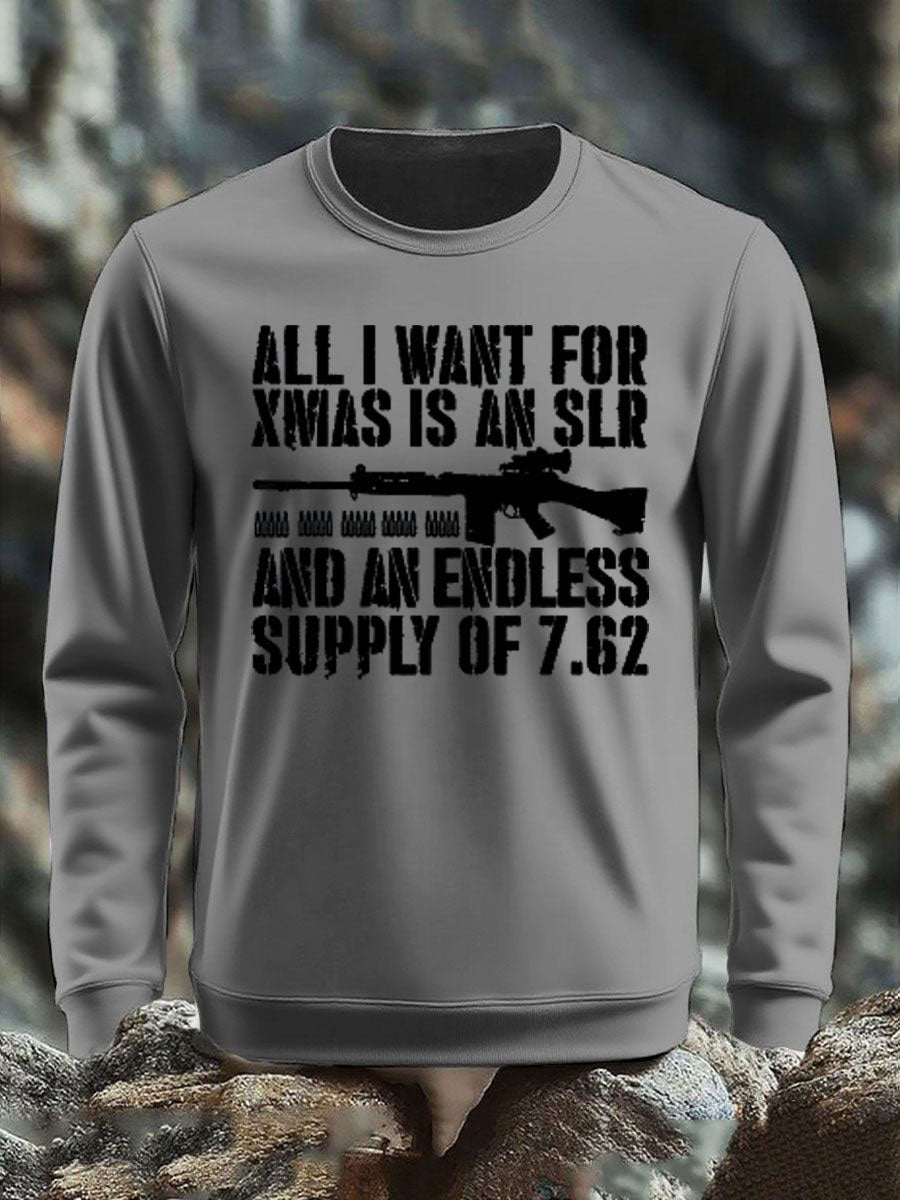 Men's British Veteran Printed sweater