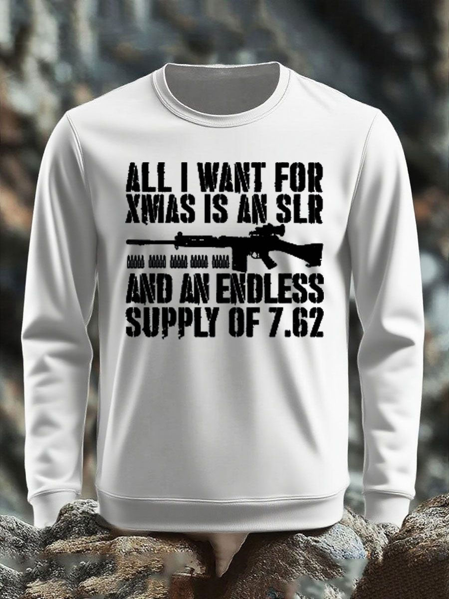 Men's British Veteran Printed sweater