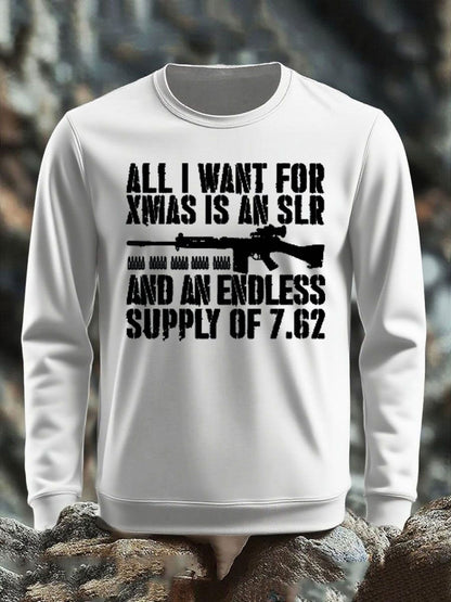 Men's British Veteran Printed sweater