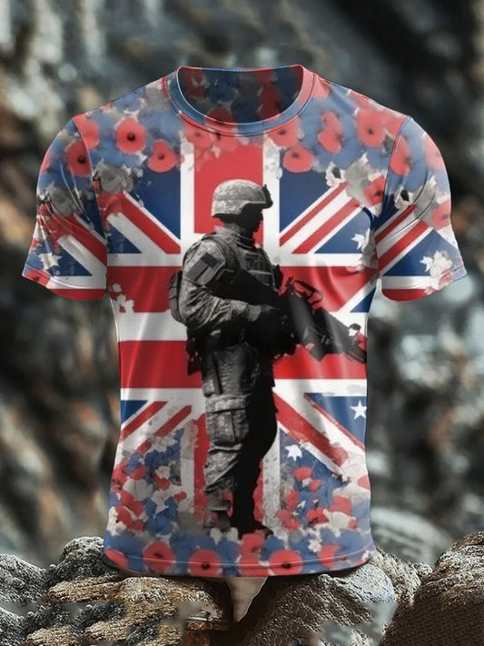 Men's British Veteran short sleeves t-shirt