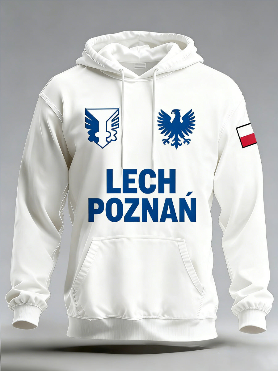 Męski Klub Piłkarski Lech Poznań Pamiątkowa bluza z nadrukiem