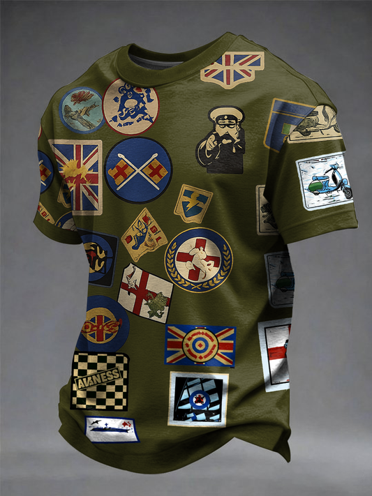 Men's UK Mods Music Lover short sleeves t-shirt