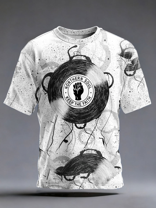 Men's UK Music Northern Soul Lover short sleeves t-shirt
