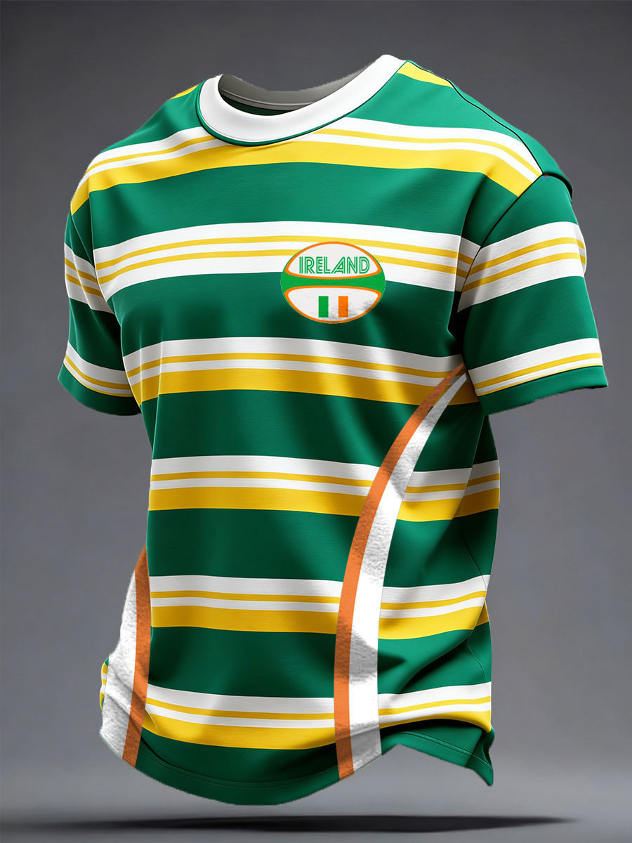 Men's Ireland Rugby Lover Printed T-shirt
